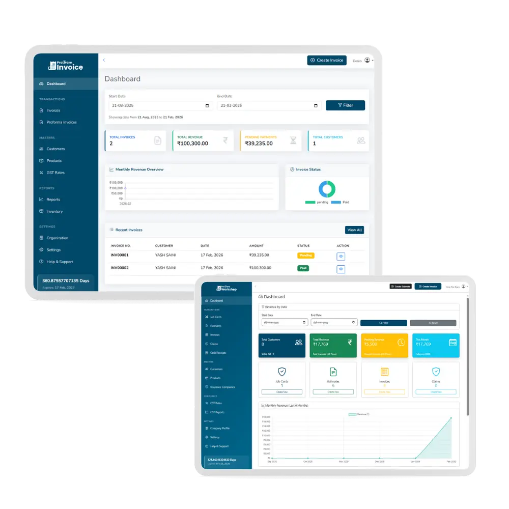 Invoice Dashboard